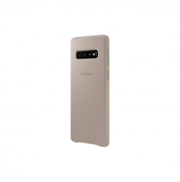 Samsung Läderfodral till Samsung Galaxy S10 (EF-VG973LJEGWW) - Grå