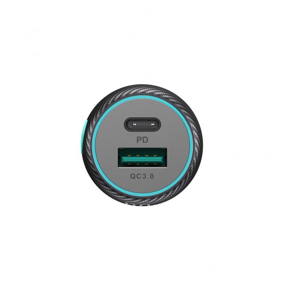 Billaddare 60W USB-C USB-A Joyroom JR-CCN01 - svart
