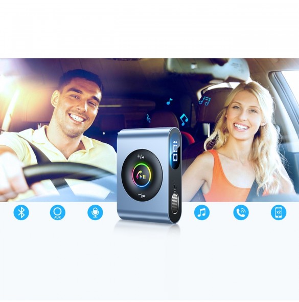 Joyroom bil Bluetooth 5.3-sändare och handsfree-kit för AUX 3,5 mm minijackport (JR-CB1)