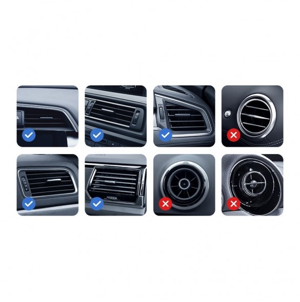 Joyroom Car Magnetic Holder 15W Qi Induction Trådlös laddare (MagSafe-kompatibel för iPhone) för Dashboard (JR-ZS295)
