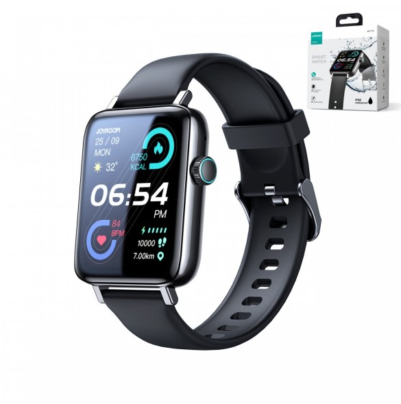 Joyroom Fit-Life Series smartklocka med samtalssvarsfunktion IP68 svart (JR-FT5)