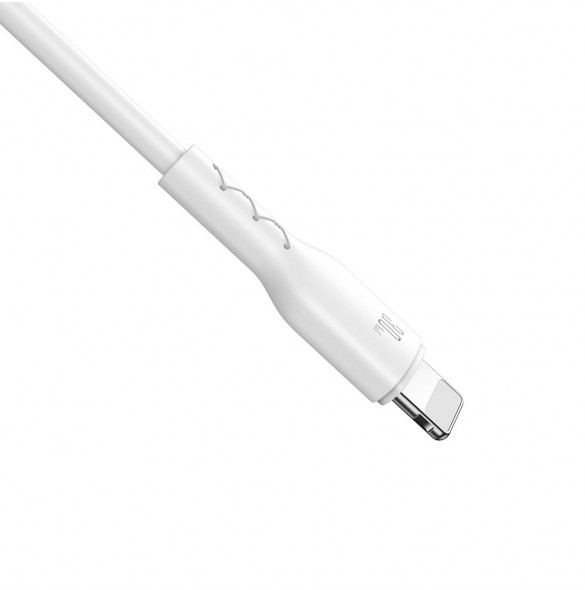 Joyroom Flash-Charge Series SA26-CL3 USB-C / Lightning-kabel 30W 1m - vit