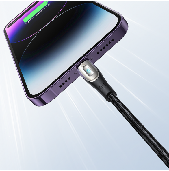 Joyroom Pioneer Series SA31-CL3 USB-C / Lightning 30W 1,2 m kabel - svart