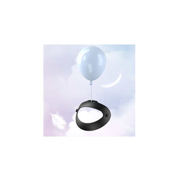 Joyroom-rem Oculus Quest 2 justerbart elastiskt band vit (JR-QS1)