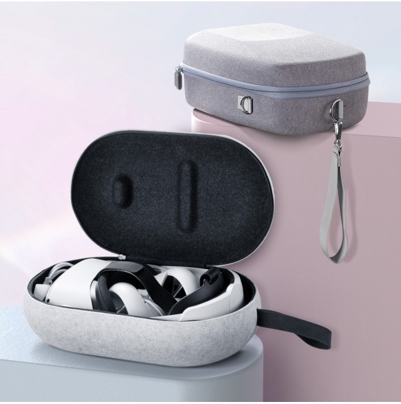 Joyroom-rem Oculus Quest 2 justerbart elastiskt band vit (JR-QS1)