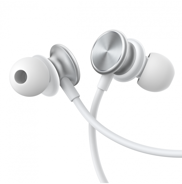 Joyroom Wired Series JR-EW03 trådbundna in-ear-hörlurar - silver
