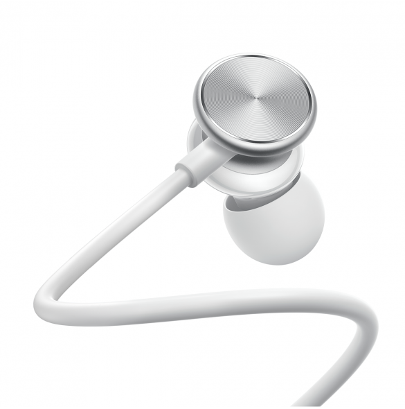 Joyroom Wired Series JR-EW03 trådbundna in-ear-hörlurar - silver