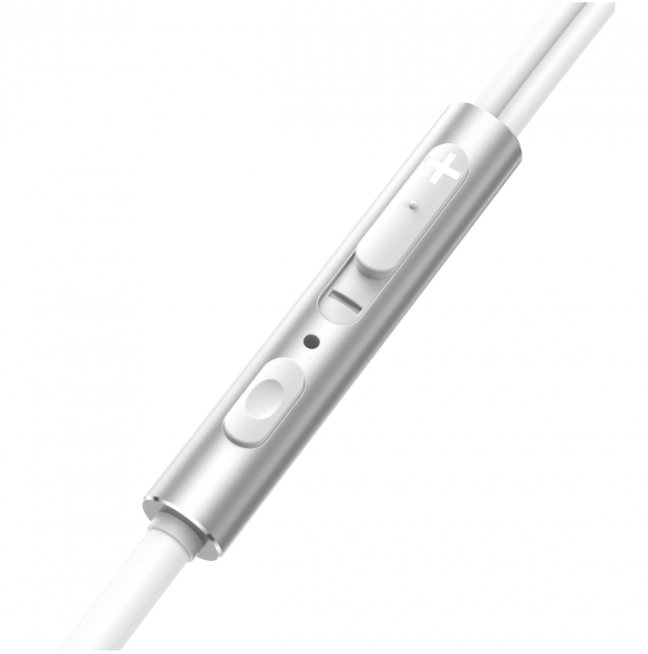 Joyroom Wired Series JR-EW03 trådbundna in-ear-hörlurar - silver