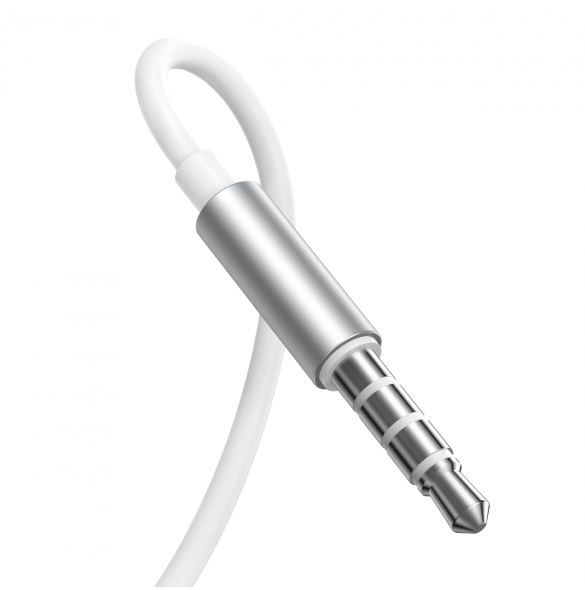 Joyroom Wired Series JR-EW03 trådbundna in-ear-hörlurar - silver