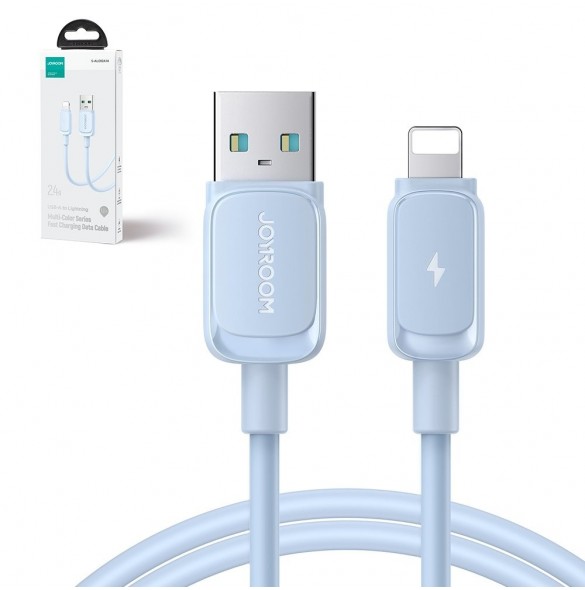 Lightning - USB 2,4A-kabel 1,2m Joyroom S-AL012A14 - blå