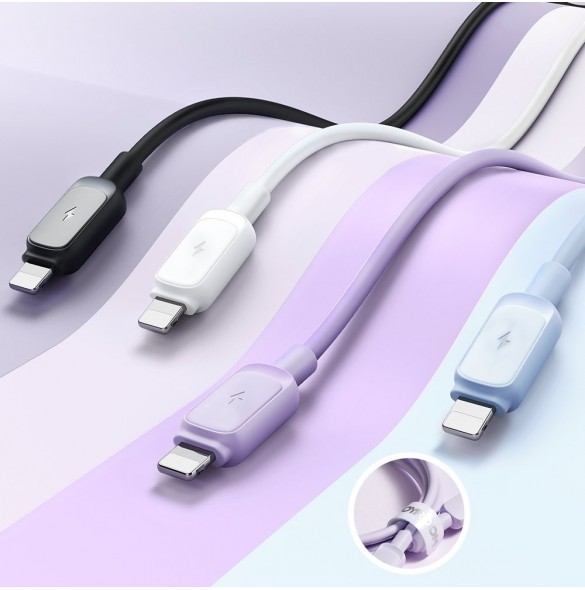 Lightning - USB 2,4A-kabel 1,2m Joyroom S-AL012A14 - blå