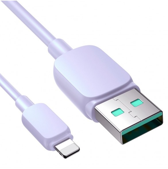 Lightning - USB 2.4A-kabel 1.2m Joyroom S-AL012A14 - lila