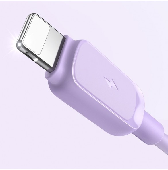 Lightning - USB 2.4A-kabel 1.2m Joyroom S-AL012A14 - lila