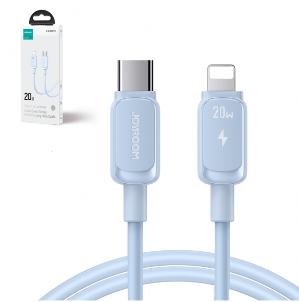 USB C - Lightning-kabel 20W 1,2m Joyroom S-CL020A14 - Blå
