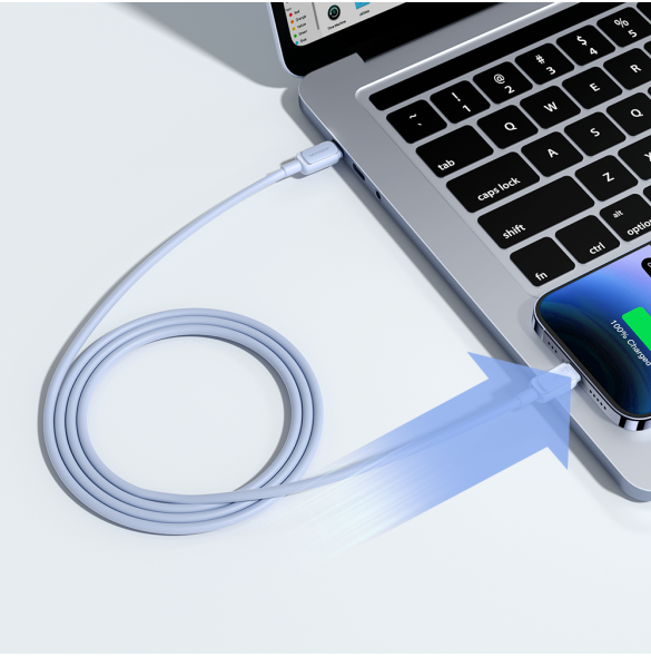 USB C - Lightning-kabel 20W 1,2m Joyroom S-CL020A14 - Blå