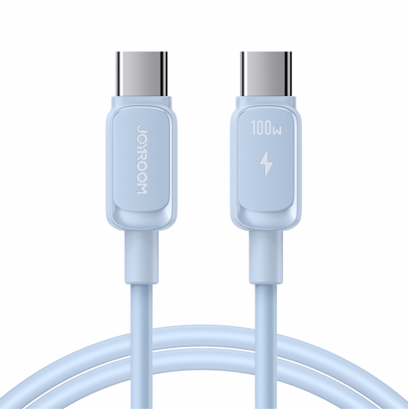 USB C - USB C-kabel 100W 1,2 m Joyroom S-CC100A14 - Blå