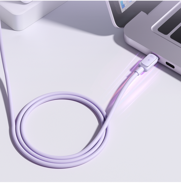 USB C - USB C-kabel 100W 1,2m Joyroom S-CC100A14 - Lila