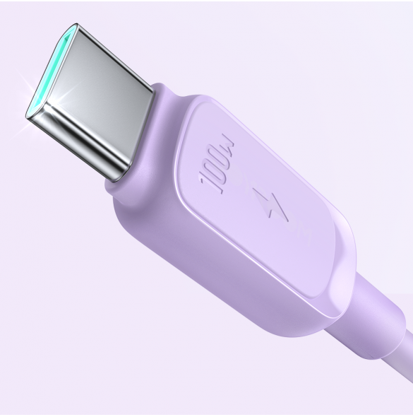 USB C - USB C-kabel 100W 1,2m Joyroom S-CC100A14 - Lila