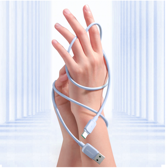 USB-kabel - USB C 3A 1,2m Joyroom S-AC027A14 - blå