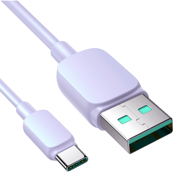 USB-kabel - USB C 3A 1,2 m Joyroom S-AC027A14 - lila