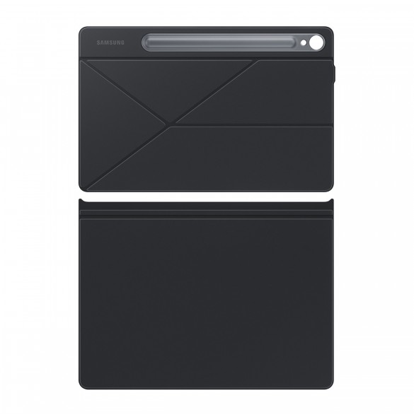 Flip-fodral med ställ för Samsung Galaxy Tab S9 Smart Book Cover - vit