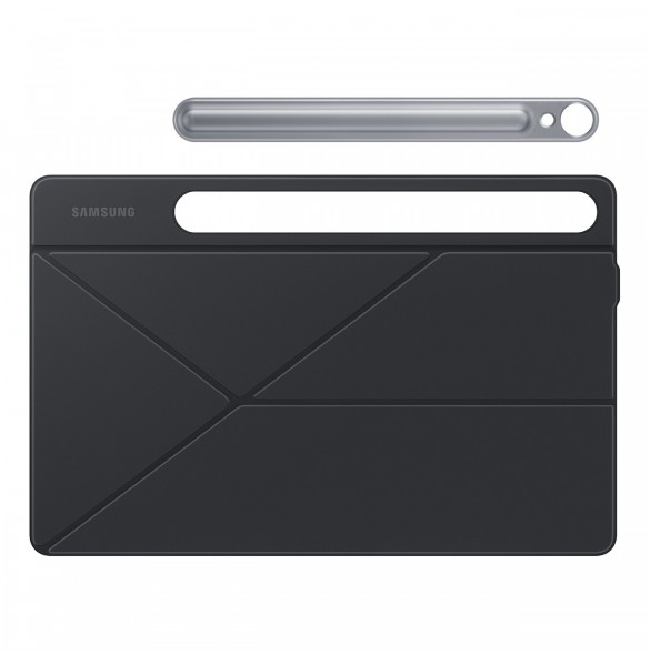 Flip-fodral med ställ för Samsung Galaxy Tab S9 Smart Book Cover - vit