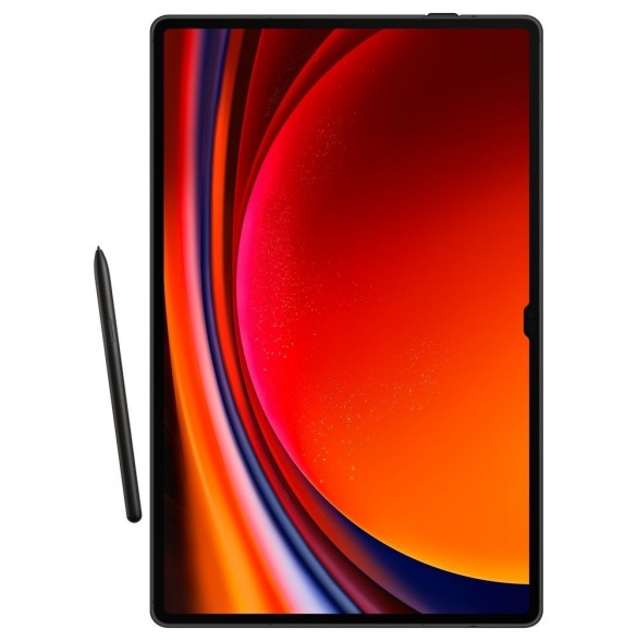 Flip-fodral med ställ för Samsung Galaxy Tab S9+ Smart Book Cover - svart BX810PBE