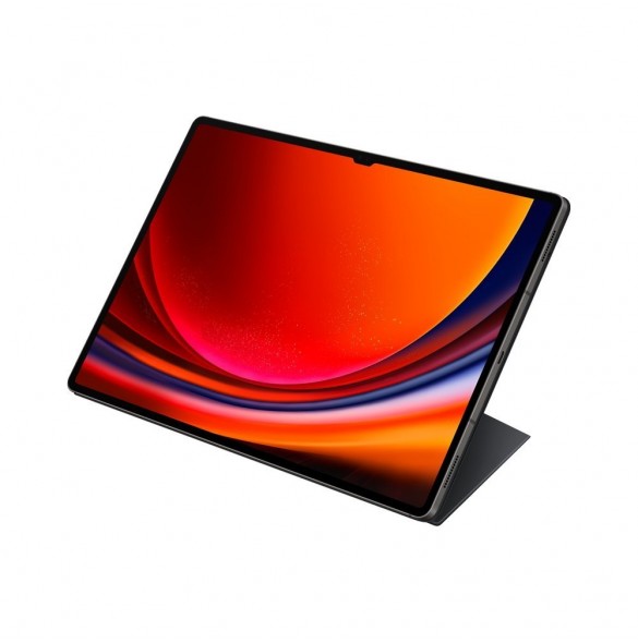 Flip-fodral med ställ för Samsung Galaxy Tab S9+ Smart Book Cover - svart BX810PBE