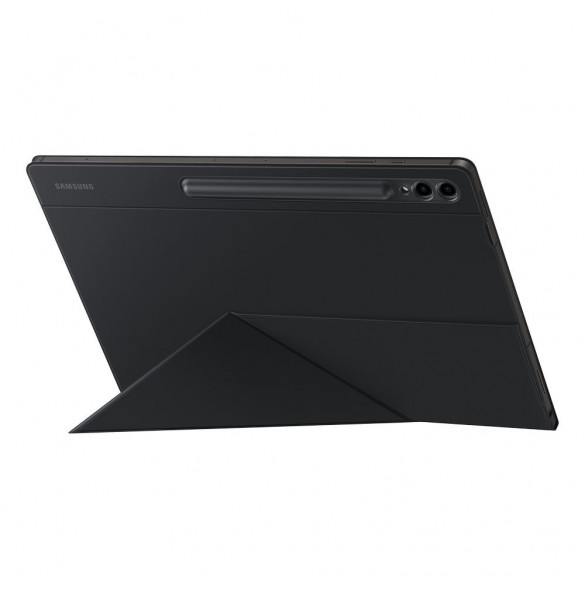 Flip-fodral med ställ för Samsung Galaxy Tab S9+ Smart Book Cover - svart BX810PBE