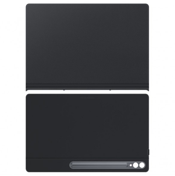 Flip-fodral med ställ för Samsung Galaxy Tab S9+ Smart Book Cover - svart BX810PBE