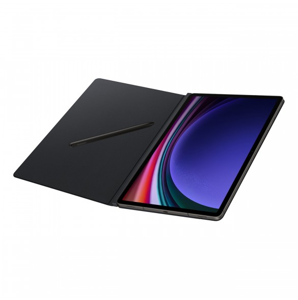 Flip-fodral med ställ för Samsung Galaxy Tab S9+ Smart Book Cover - vit