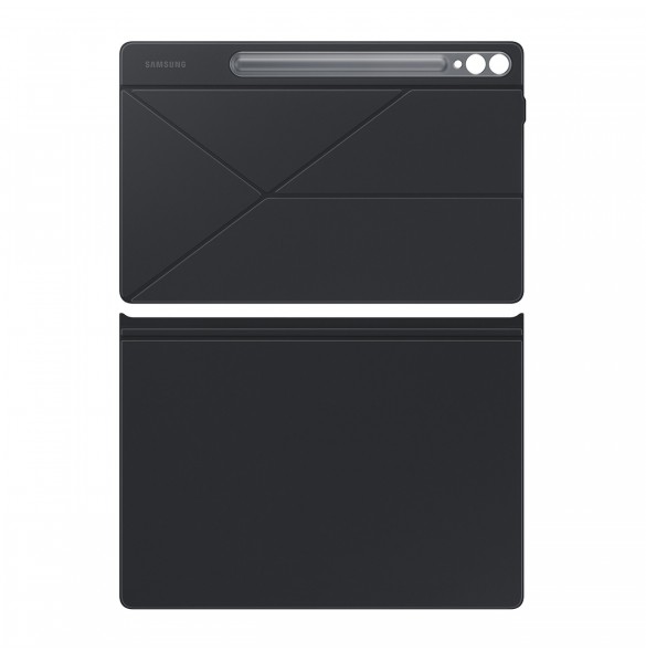 Flip-fodral med ställ för Samsung Galaxy Tab S9+ Smart Book Cover - vit