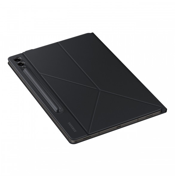 Flip-fodral med ställ för Samsung Galaxy Tab S9+ Smart Book Cover - vit