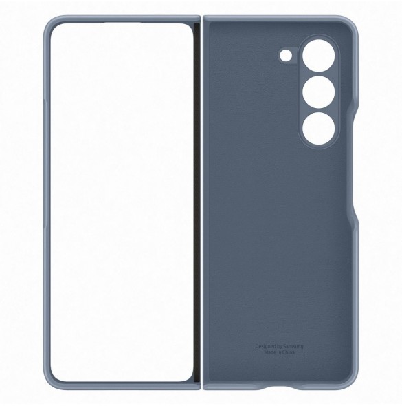 PU-läderfodral till Samsung Galaxy Z Fold 5 - blå