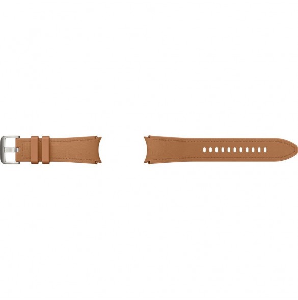 PU-läderrem till Samsung Galaxy Watch 6 / Samsung Galaxy Watch 6 Classic - brun