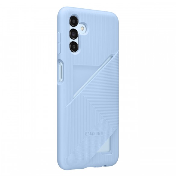 Samsung Card Slot Cover Case för Samsung Galaxy A13 5G Silikonkort Plånboksfodral Blå (EF-OA136TLEGWW)