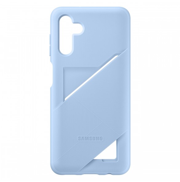 Samsung Card Slot Cover Case för Samsung Galaxy A13 5G Silikonkort Plånboksfodral Blå (EF-OA136TLEGWW)