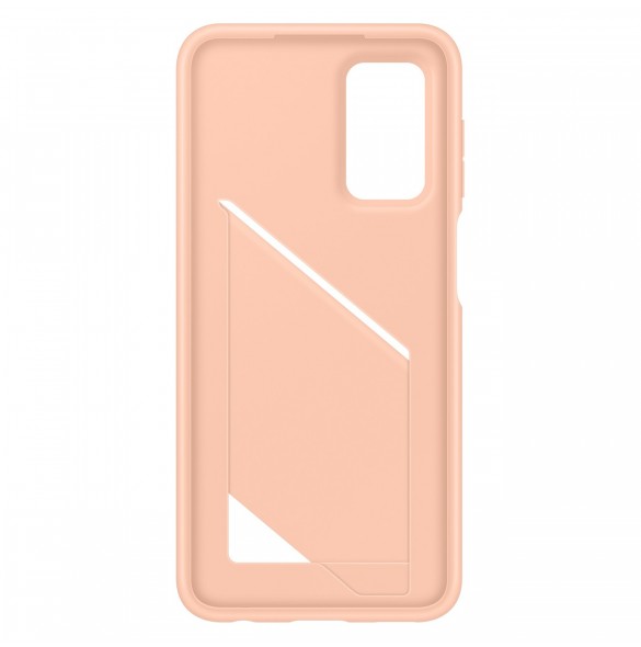 Samsung Card Slot Cover Fodral För Samsung Galaxy A23 5G Silikon Cover Card Plånbok Peach (EF-OA235TPEGWW)