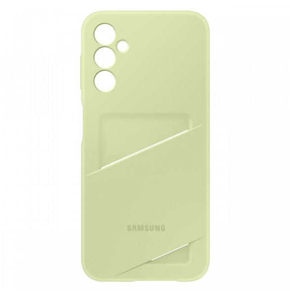 Samsung Card Slot Cover för Samsung Galaxy A14 kortplånboksfodral limegrön (EF-OA146TGEGWW)