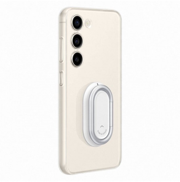 Samsung S23 Clear Gadget Case-fodral dela täckring hållare, transparent (EF-XS911CTEGWW)