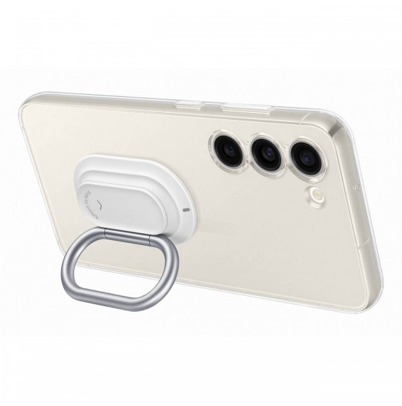 Samsung S23 Clear Gadget Case-fodral dela täckring hållare, transparent (EF-XS911CTEGWW)