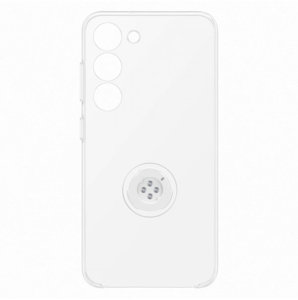 Samsung S23 Clear Gadget Case-fodral dela täckring hållare, transparent (EF-XS911CTEGWW)