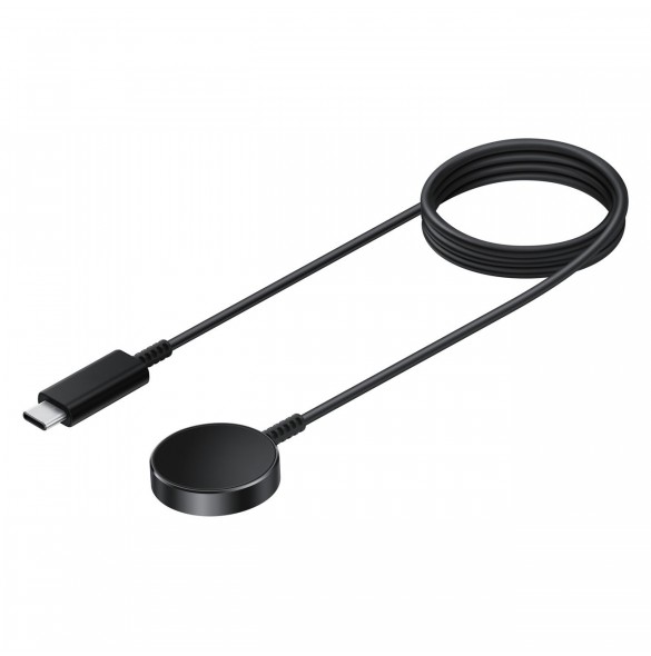 Samsung snabb trådlös laddare för Samsung Galaxy Watch 3/4/5, Galaxy Active / Active 2 smartwatches svart (EP-OR900BBEGWW)