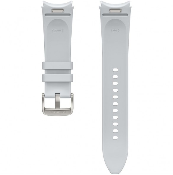 Samsung Galaxy Watch 6/6 Classic Hybrid Eco-Leather Band M/L Silver