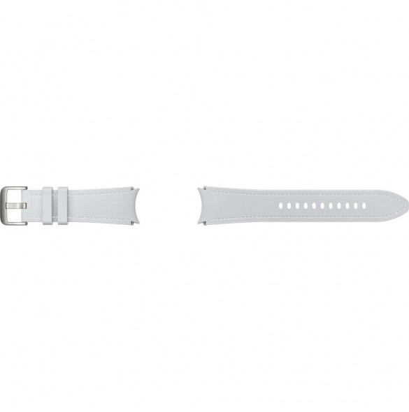 Samsung Galaxy Watch 6/6 Classic Hybrid Eco-Leather Band M/L Silver