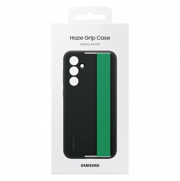 Samsung Haze Grip Fodral för Samsung Galaxy A54 5G skal svart (EF-XA546CBEGWW)