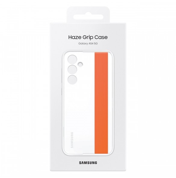 Samsung Haze Grip Fodral för Samsung Galaxy A54 5G skal vit (EF-XA546CWEGWW)