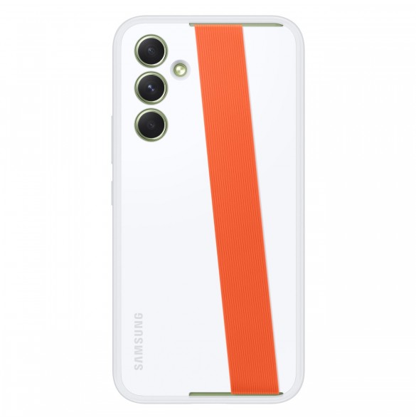 Samsung Haze Grip Fodral för Samsung Galaxy A54 5G skal vit (EF-XA546CWEGWW)