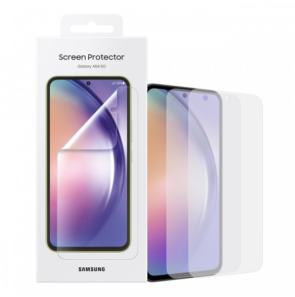 Samsung skärmskydd 2x skärmskydd för Samsung Galaxy A54 5G (EF-UA546CTEGWW)