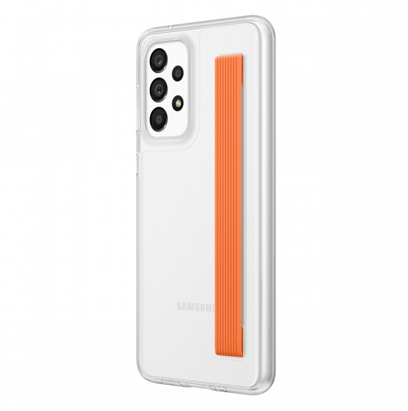 Samsung Slim Strap Cover Fodral för Samsung Galaxy A33 transparent (EF-XA336CTEGWW)